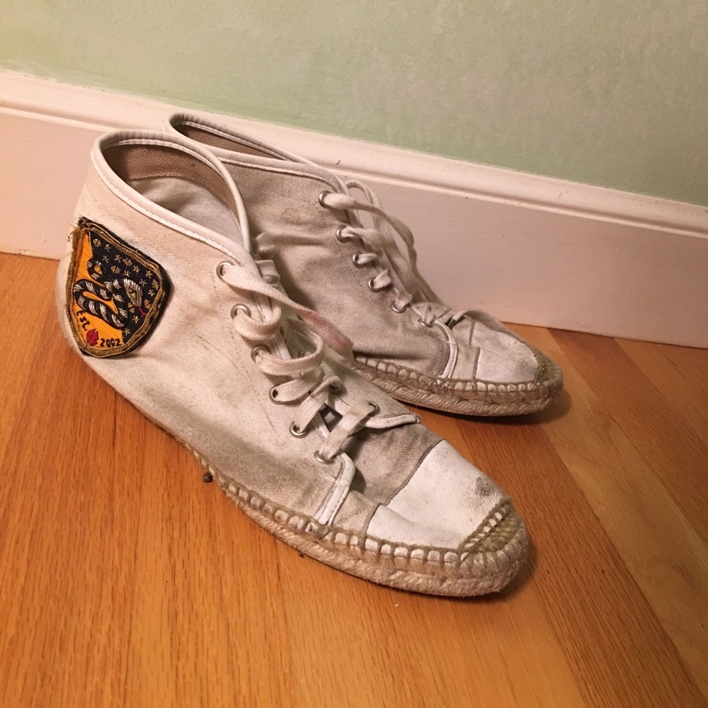 OPENING CEREMONY SNAKE PATCH ESPADRILLES
